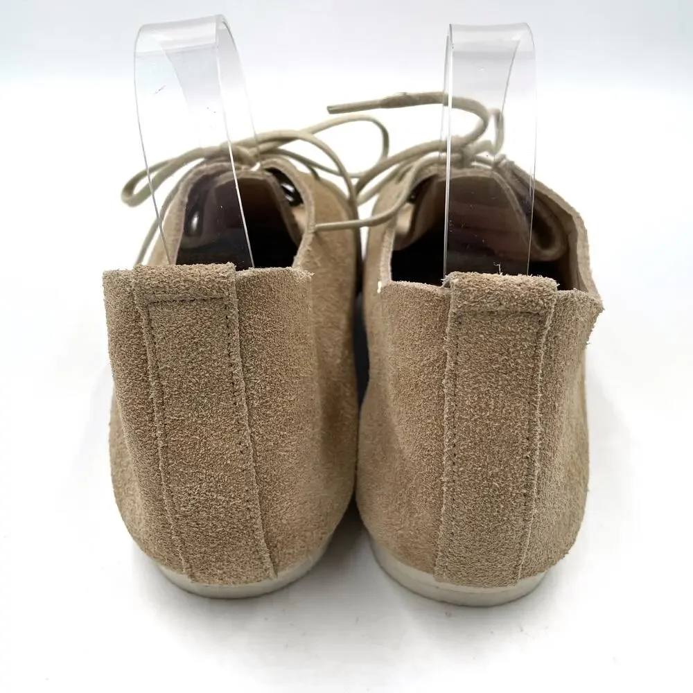 Crown Northampton Turner Apron Shoe Tan Suede Lace Up Sz 6 UK / 9 US Women's - Picture 6 of 9